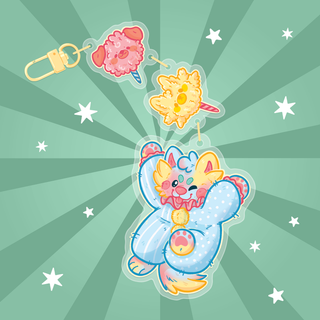 Sweets Hanging Keychain