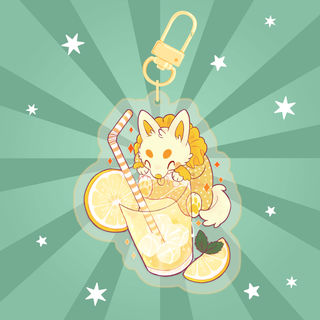 Juice Acrylic Keychain