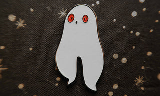 Nightcrawler Glow in the Dark Enamel Pin