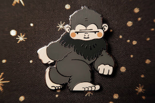 Bigfoot Enamel Pin