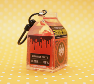 Sanquine Soda Liquid Keychain