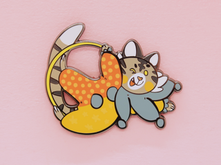 Moby Enamel Pin