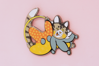 Moby Enamel Pin