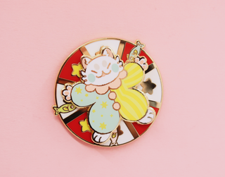 Biscuit Spinning Enamel Pin