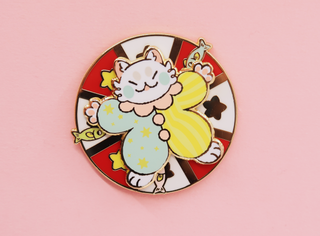 Biscuit Spinning Enamel Pin