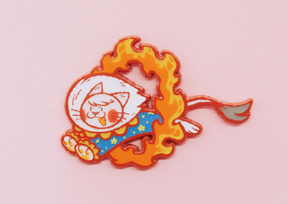 Maurice Enamel Pin